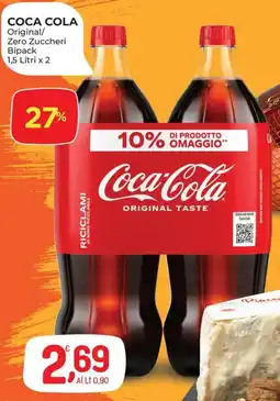 Crai COCA COLA original/ zero zuccheri bipack offerta