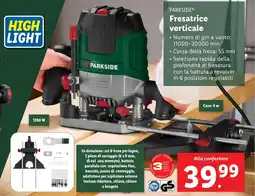 Lidl PARKSIDE Fresatrice verticale offerta