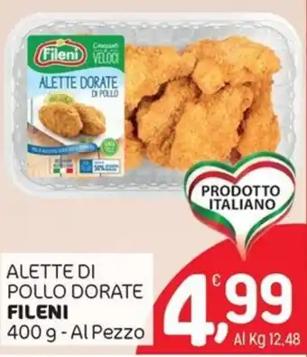 Crai Alette di pollo dorate FILENI offerta