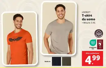 Lidl LIVERGY T-shirt da uomo offerta