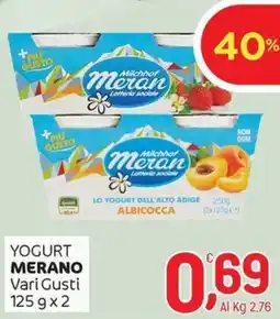 Crai Yogurt MERANO offerta