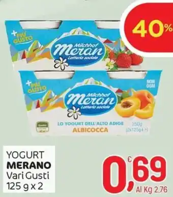 Crai Yogurt MERANO offerta