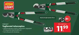 Lidl PARKSIDE Tagliarami telescopico offerta