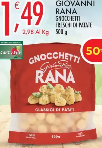 Crai GIOVANNI RANA gnocchetti freschi di patate offerta