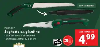 Lidl PARKSIDE Seghetto da giardino offerta