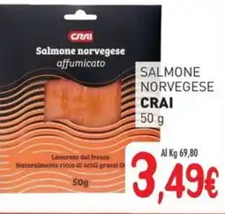 Crai Salmone norvegese CRAI offerta