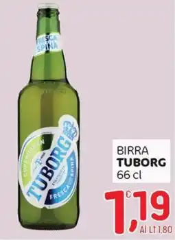 Crai Birra TUBORG offerta