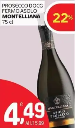 Crai Prosecco docg fermo asolo MONTELLIANA offerta