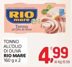 Crai Τοννο all'olio di oliva RIO MARE offerta