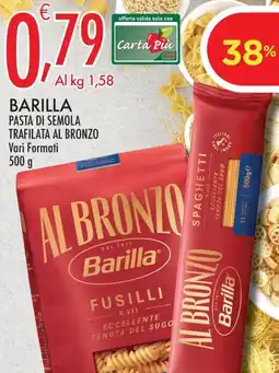 Crai BARILLA Pasta di semola trafilata al bronzo offerta