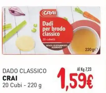 Crai Dado classico CRAI offerta