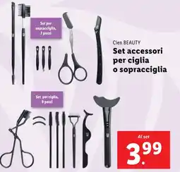 Lidl Cien BEAUTY Set accessori per ciglia o sopracciglia offerta