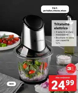 Lidl Tritatutto elettrico offerta