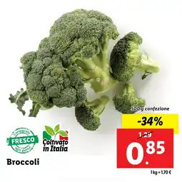 Lidl Broccoli offerta