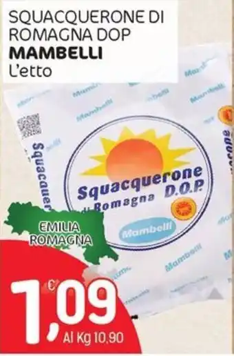 Crai Squacquerone di romagna dop MAMBELLI offerta