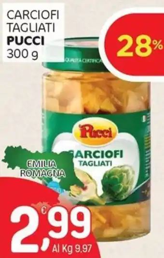 Crai Carciofi tagliati PUCCI offerta