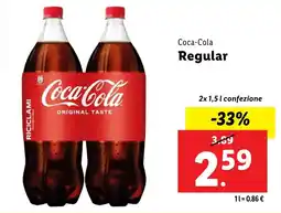 Lidl Coca-Cola Regular offerta