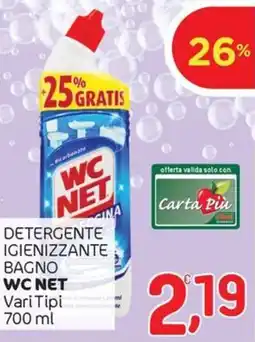 Crai Detergente igienizzante bagno WC NET offerta