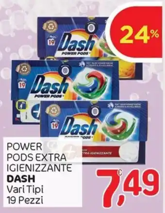 Crai Power pods extra igienizzante DASH offerta