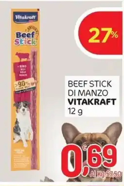 Crai Beef stick di manzo VITAKRAFT offerta