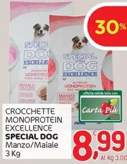 Crai Crocchette monoprotein excellence SPECIAL DOG offerta