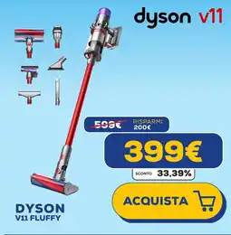 Euronics DYSON V11 FLUFFY offerta