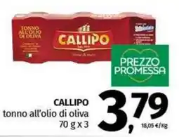 Pam CALLIPO tonno all'olio di oliva offerta