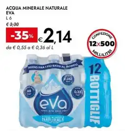 Bennet Acqua minerale naturale EVA offerta