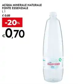 Bennet Acqua minerale naturale fonte essenziale offerta