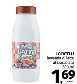 Pam LOCATELLI bevanda di latte al cioccolato offerta