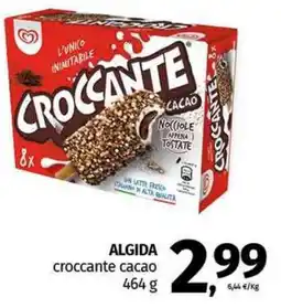 Pam ALGIDA croccante cacao offerta