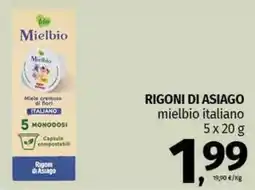 Pam RIGONI DI ASIAGO mielbio italiano offerta