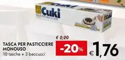 Bennet Tasca per pasticciere monouso offerta