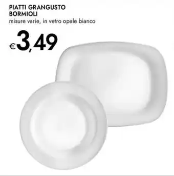 Bennet Piatti grangusto bormioli offerta