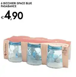 Bennet 6 bicchieri space blue PASABAHCE offerta