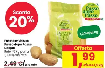 Despar Patate multiuso Passo dopo Passo DESPAR offerta