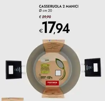 Bennet Casseruola 2 manici offerta