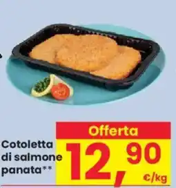 Despar Cotoletta di salmone panata offerta