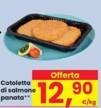 Despar Cotoletta di salmone panata offerta