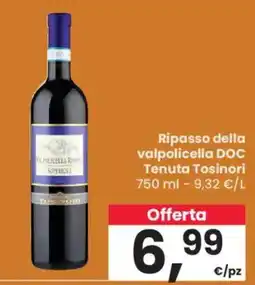 Despar Ripasso della valpolicella DOC Tenuta Tosinori offerta