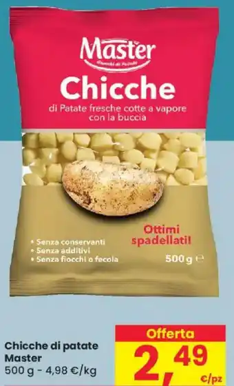 Despar Chicche di patate Master offerta