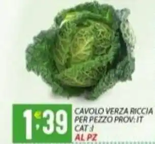 Supermercati Trisss Cavolo verza riccia offerta