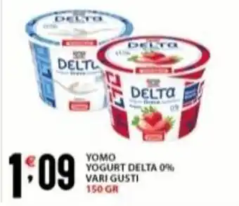 Supermercati Trisss YOMO Yogurt delta 0% vari gusti offerta