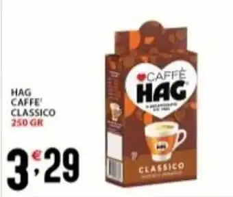 Supermercati Trisss HAG CAFFE classico offerta