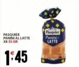 Supermercati Trisss PASQUIER Panini al latte offerta