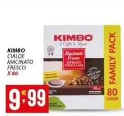 Supermercati Trisss KIMBO cialde macinato fresco offerta