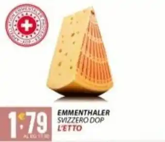 Supermercati Trisss EMMENTHALER Svizzero dop offerta