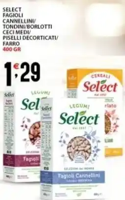 Supermercati Trisss SELECT Fagioli cannellini offerta