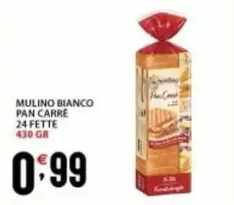 Supermercati Trisss MULINO BIANCO Pan carre offerta