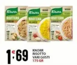 Supermercati Trisss KNORR Risotto offerta